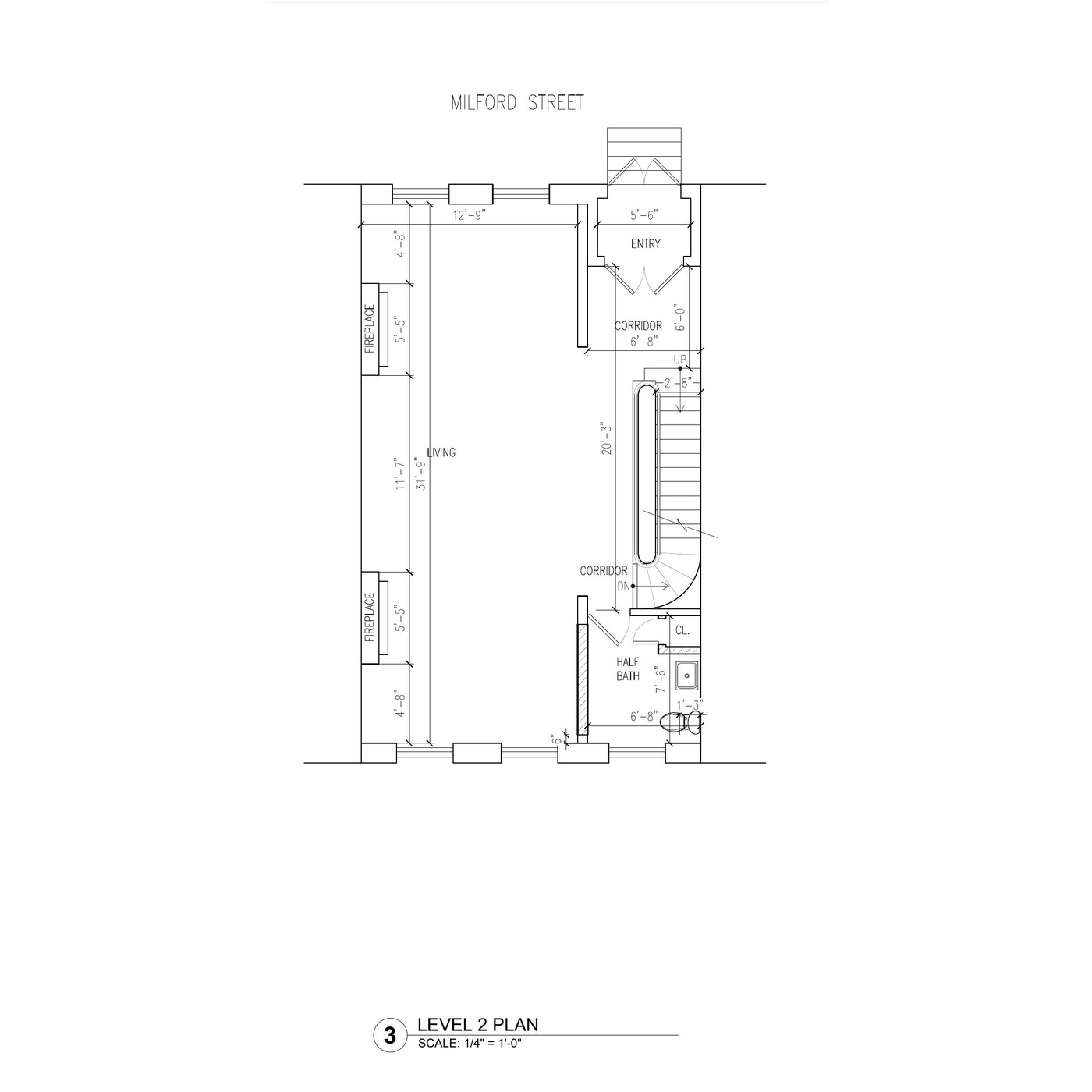 Level 2 level floor plan